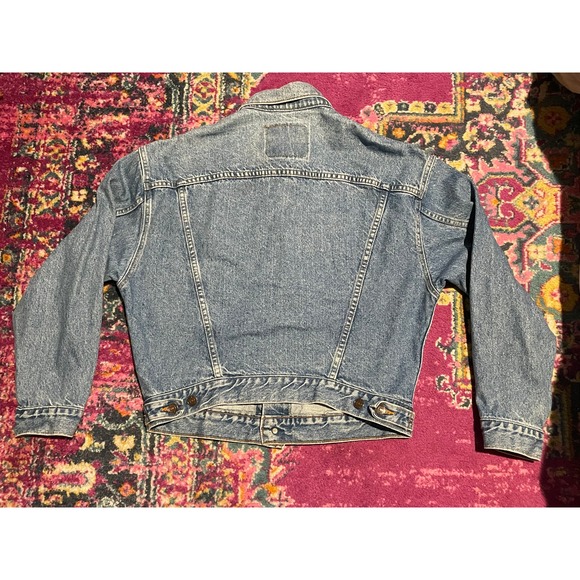 1992 Levi’s Type 3 Jean Jacket Light stonewash  Size L - Picture 4 of 6